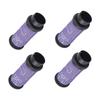 4pcs Vacuum Cleaner Replacement Filter Vacuum Filter Kit For INSE S600 S6P S6 Vacuum Cleaner Parts