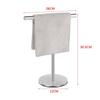 Stainless Steel Bath Towel Stand T-Shape Modern Style Bathroom Towel Hanger Waterproof Rustproof Hand Towel Holder Shower