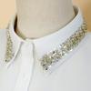 1 piece of luxurious original beaded exquisite women's fake collar, versatile and suitable for spring, summer, autumn and winter