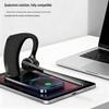 Qualcomm Bluetooth Single-Ear Business Earphone with Dual Mic Noise Cancelling and Long Battery Life