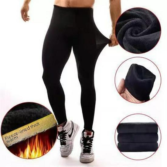 Mallas y camiseta de manga larga con forro polar para hombre: alta elasticidad, secado rápido para entrenamiento de baloncesto y fútbol.