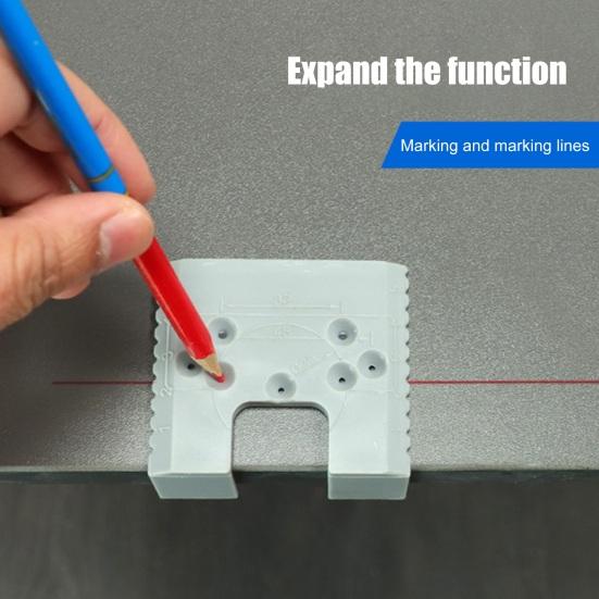 1/4Pcs Hinge Jig Door Hinge Installation Tool Speed Up Positioning Quick Fixing Locator Positioner Cabinets Accurate Alignment