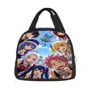 FAIRY TAIL Lunch Bag Cartoon Anime Printed Student Boys and Girls New Style Lightweight, Small, Large Capacity, Versatile