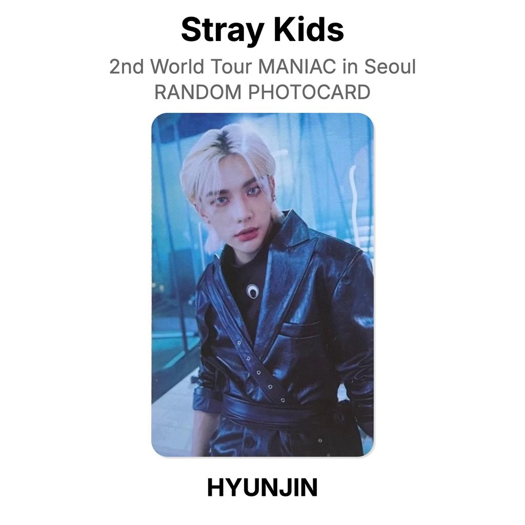Stray Kids 2nd World Tour MANIAC In Seoul RANDOM PHOTOCARD Official Photocard