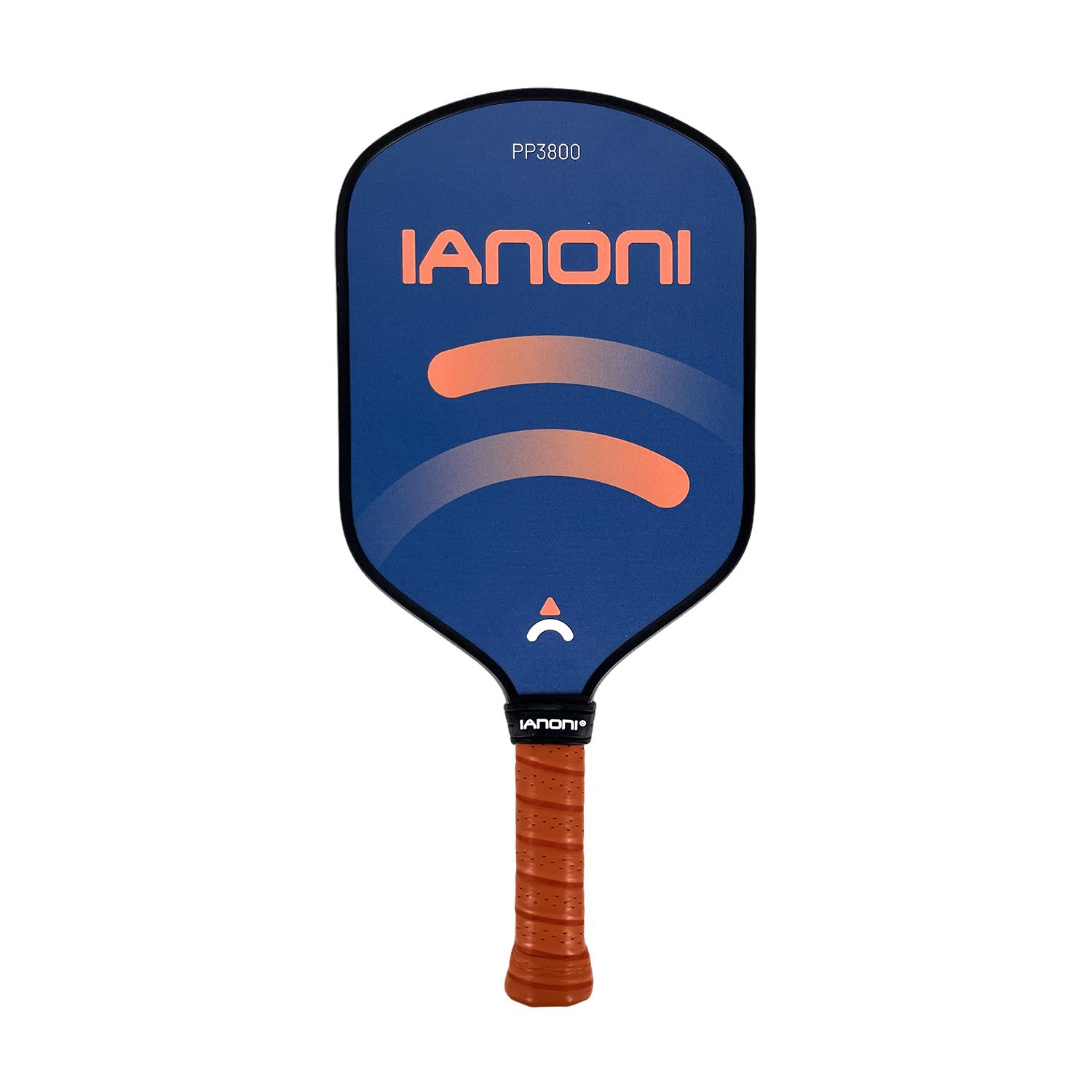 IANONI SPORTS Wholesale High Quality PP3800 PP Honeycomb 14mm PTFE Carbon Fiber Paddle Pickleball Racket