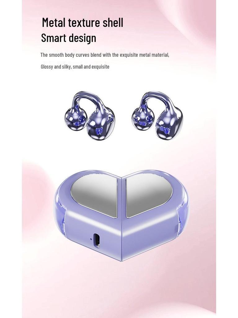 Xin Xing Creative Rotatable Mini Clip-on Low Latency Bluetooth Esports Earphones