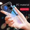 Slim Frameless Clear Case For Huawei P20 P30 P40 P50 Honor 60 50 30 8X 9X Mate 40 Pro Shockproof Bumper Ultra Thin Hard PC Cover