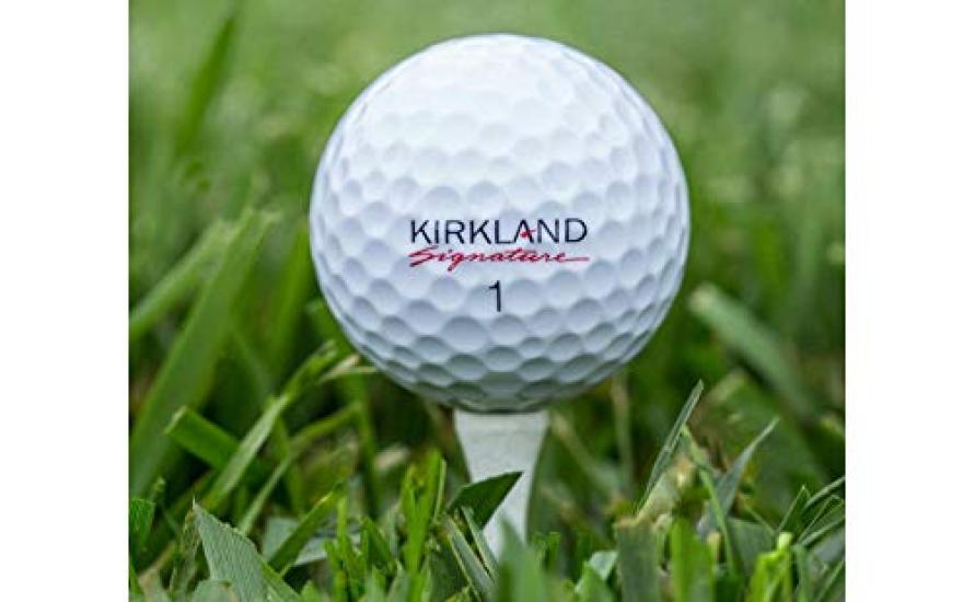 KIRKLAND SIGNATURE Kirkland Signature Golfballer med uretande cover, 3-lags, 2 dusin, 24 baller, Hvit