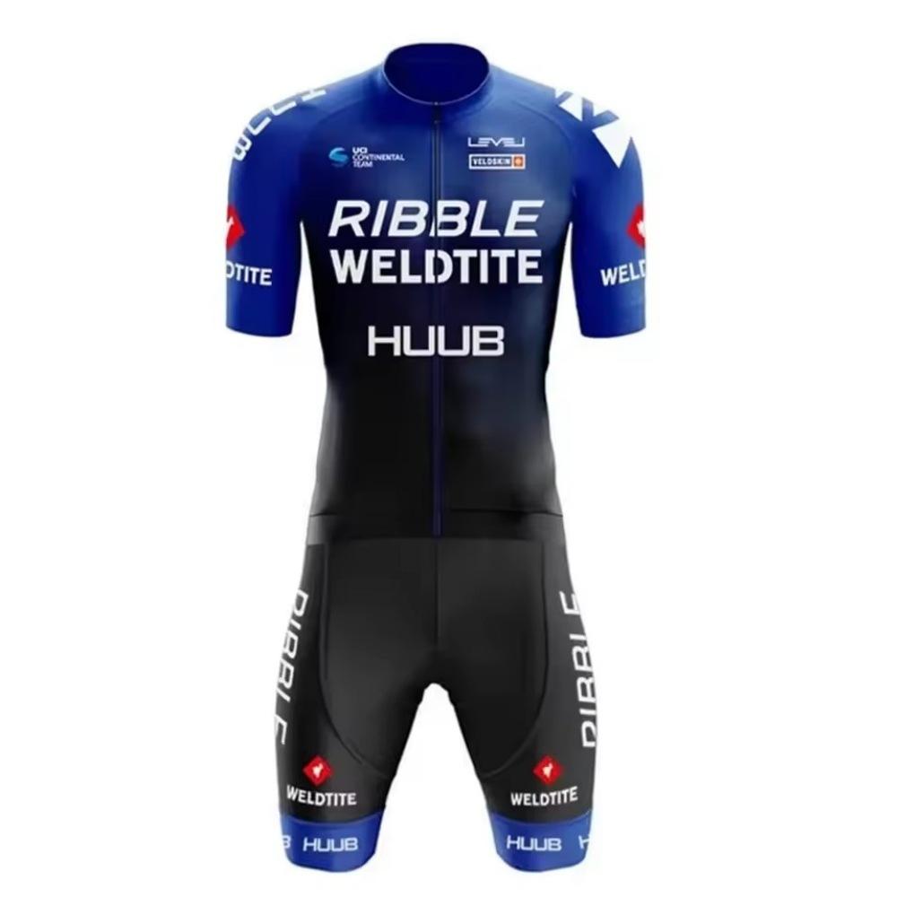 HUUB Summer Short-sleeved Triathlon Onesie Cycling Suit Triathlon Mountain Bike Racing Suit