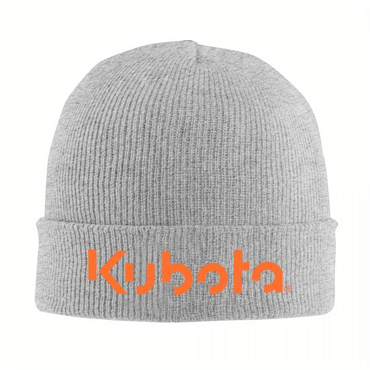 

Kubota Logo Orange Knitted Hat Warm Skullies Beanies Baseball Cap