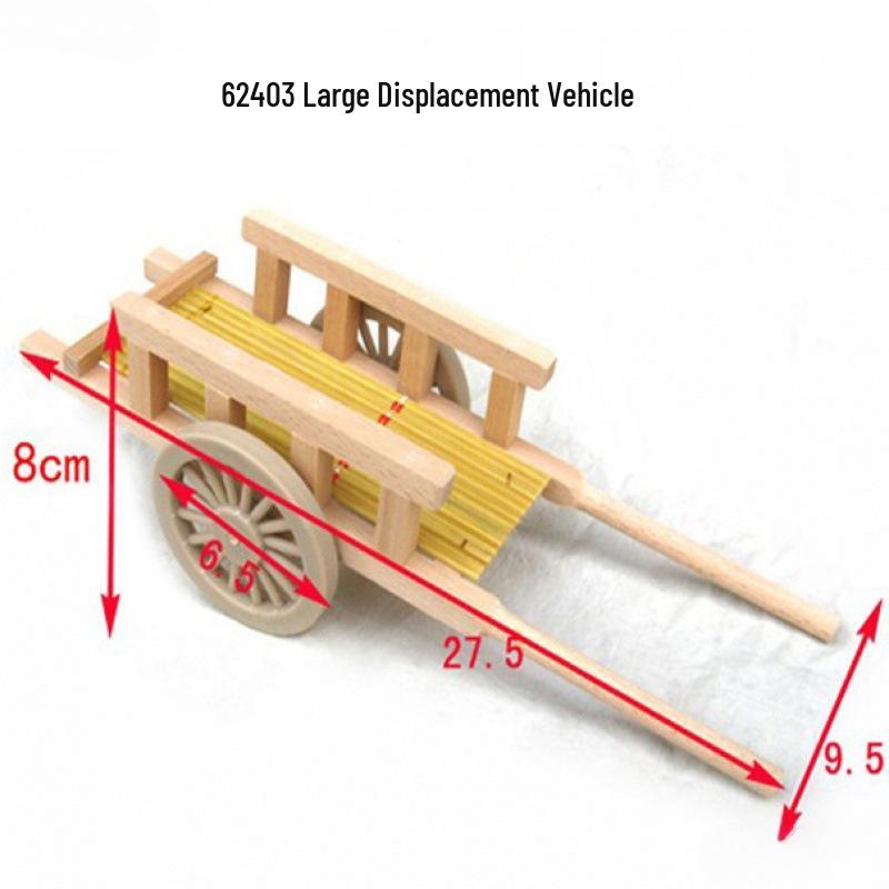 

Wooden Farm Tool Simulation Set - Educational Rural Ancient Labor Models