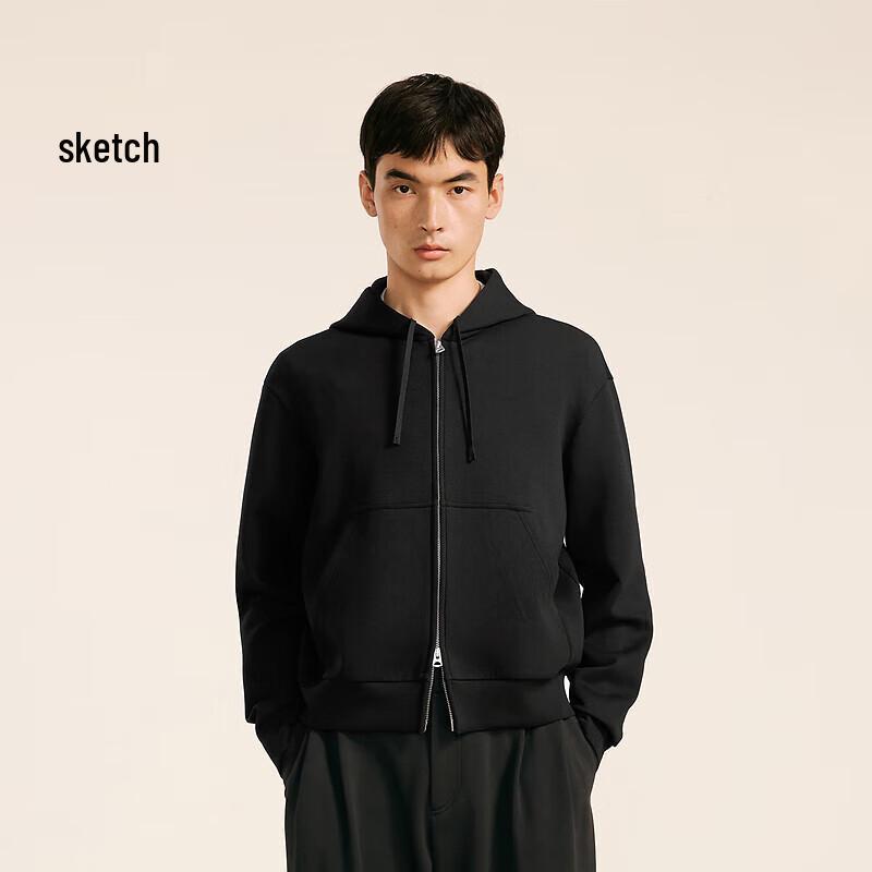 Men s Loose Fit Hooded Long Sleeve Sweatshirt M