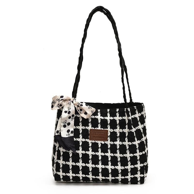 Urban Style Tote Bag For Women With Pu Material And Water Bucket Shape For Daily Use
