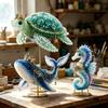 Animal Bead DIY Kit - Assorted Beads for Jewelry Making, Kids Creative Set, Sea Creature Theme