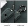 Genuine Leather Auto Smart Key Fob Cover Case Housing Fit For Bmw X1 X3 X5 X6 X7 1 3 5 6 7 Series G20 G30 G11 F15 F16 G01 G02 F48 G05 G06 G07 Remote