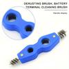 New 4In1 Double-headed Copper Pipe Brush Copper Tube Polishing Inside Outside Reamer Pipe Cleaner Chamfering Tool Pipe Deburrer
