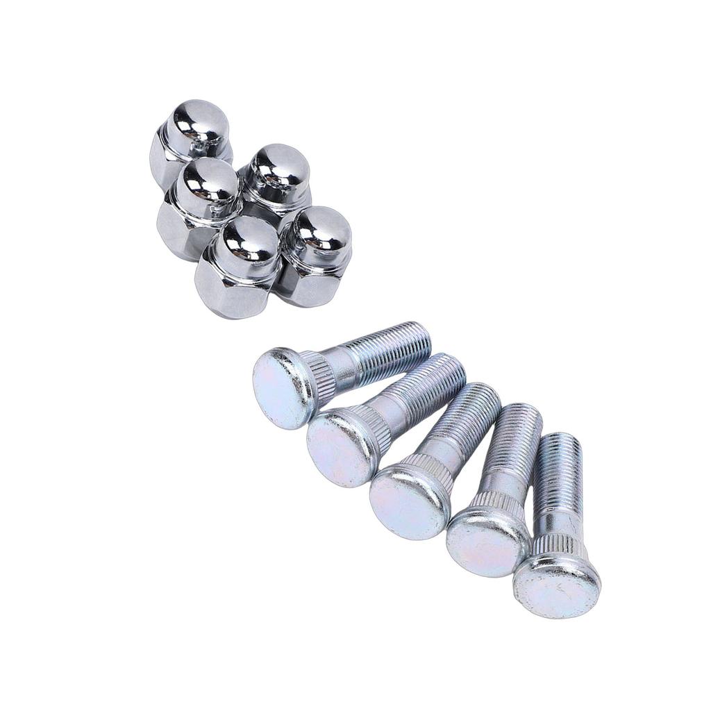 5 Pairs Wheel Hub Bolt Stud Nut Set 28365FE001 Car Wheel Stud and Lug Nut Replacement for Subaru Ascent BRZ Crosstrek