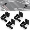 Amazicha New Saddle Bag Lock Hardware Bolt Kit, Theft Deterrent SaddleBag Lever Locks Mounting Hardware Screws Compatible For Harley Davidson Touring