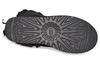 Women's Sneakers UGG Short Bow Stiefel Fleece Lined Black Women's