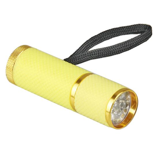 Tragbarer Mini-Nageltrockner mit 9 LEDs, UV-Gel-Nagellack-Härtungslampe, Taschenlampe
