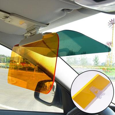 1PC HD Anti-UV Anti-éblouissement Lunettes Clip-on Conduite Véhicule Bouclier Pour Vue Visière Rotatif Conduite Miroir Pare-Soleil De Voiture