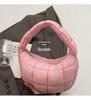 Korean Pleated Plaid Cloud Mini Handbag 2024 – Chic Downy Underarm Bag