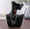 Resin Jewelry Display Holder Wedding Ring Necklace Bracelet Organizer Storage Stand Store Counter Showcase