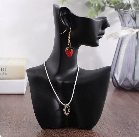 Resin Jewelry Display Holder Wedding Ring Necklace Bracelet Organizer Storage Stand Store Counter Showcase