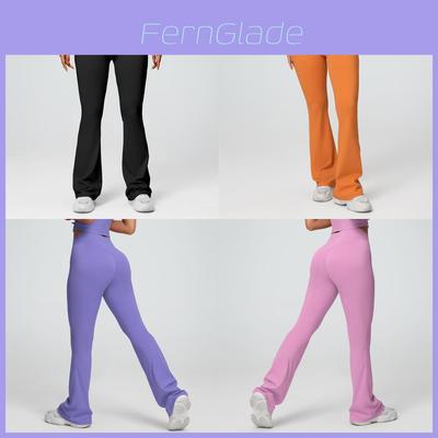 Yoga Pants Women High Waist Flared Leggings With Stretch For Running And Fitness