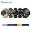 Rainbuvvy HT37 GPS Smartwatch 1.46inch IPS Screen Bluetooth Call IP68 Waterproof Flashlight Heart Rate 540mAh Android Sports Watch