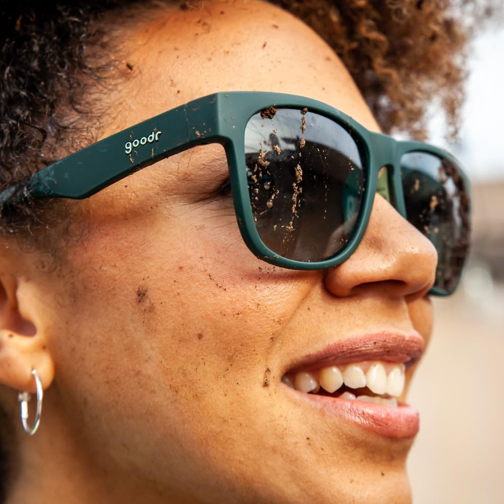 Goodr BFG Series Sunglasses UV Stays in and Mirrored Lenses for Men and Perfect for Mountain and Outdoor Activities Julep [goodr] Lightweight,