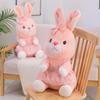 PP Cotton Rabbit Plush Toys Fluffy Rabbit Stuffed Toy Pink Rabbit Plush Doll  Home Decor