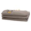 ANNASUI Women's Titi Soft Bifold Wallet with Clasp Closure, Gray, 318081. This cute mini wallet features a cat design.