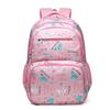 Rabbit Pattern Unisex Schoolbag Kids Backpack Compartment Breathable Lightweight