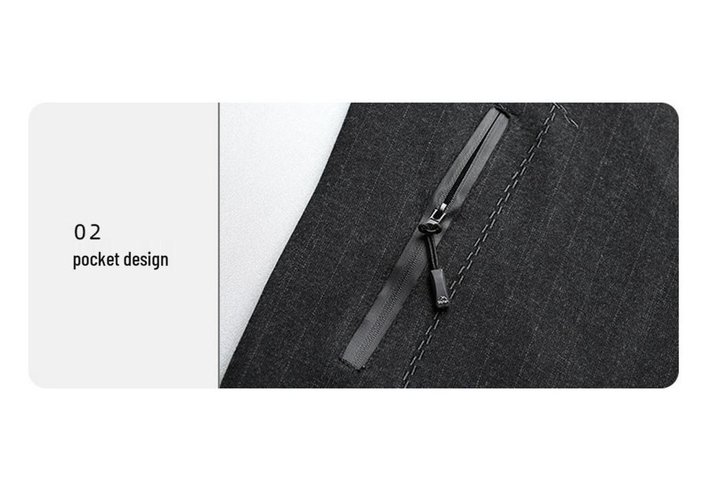 2024 Men's Autumn Stand Collar Business Casual Dad Jacket