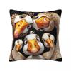 Funny Goose Selfie Pillow Cover Retro Trendy Pillow Case For Sofa Bedroom Home Decor Cushion Cover Soft Graphic Pillowcases Gift