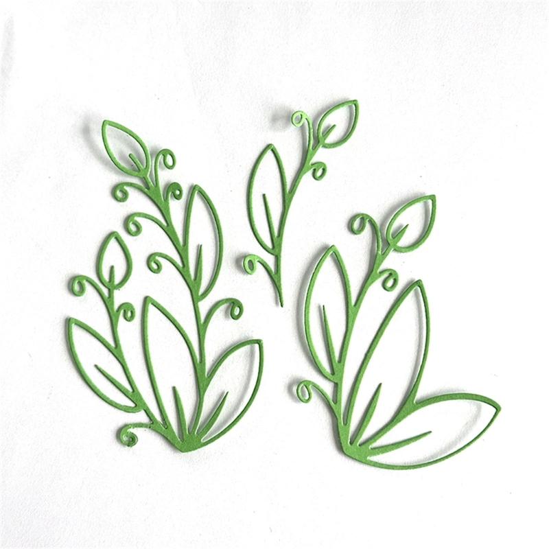 Blätter Stanzformen Metall Stanzformen Prägevorlagen Zuschnitte Schablonen für Scrapbooking Journal Kartenherstellung Dekoration