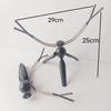 Oeny Foldable Double-Head Ice Fishing Rod Holder