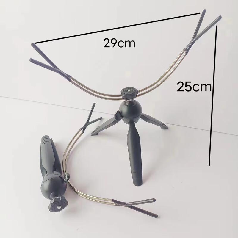 Oeny Foldable Double-Head Ice Fishing Rod Holder