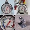 Stainless Steel Oven Cookware Thermometer 50~300℃ Food Gauge Tool  Baking Food