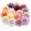 3/5Pcs Artificial Flowers Silk Rose Head Big Fake Flowers For Home Decor Wreath Accessories Bride Wedding Marriage Decoration
