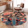 The Legend of Zelda Pattern Round Rug, Indoor/Outdoor Mat, for Picnic, Gameroom, Bedroom, Office, Living Room, Home Decor Carpet, Birthday Gift
