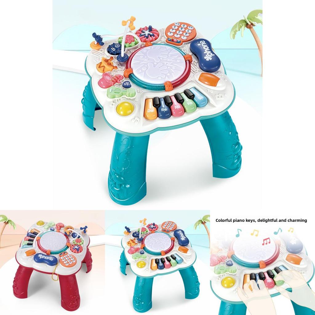 Educational Toddler Play Table With Musical Features For Early Development