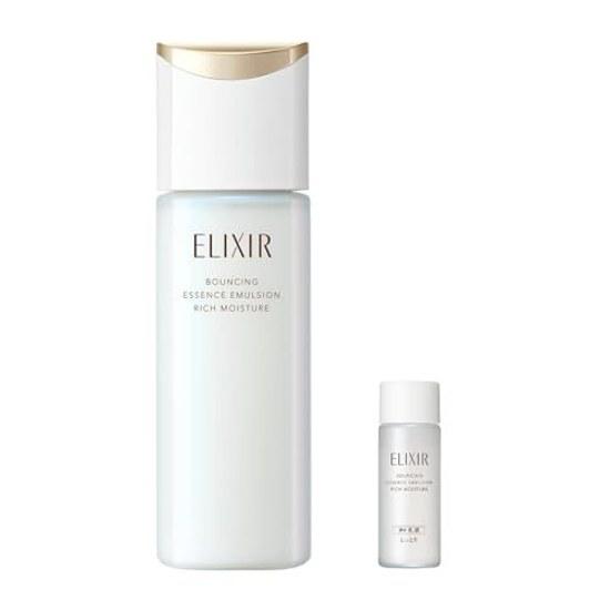 Elixir Emulsion Lift Moist Type ba 2025 Model Mini Size Increased Set 130mL + 18mL Quasi-drug Moisturizing Pores Firmness Hydration Anti-aging Acid