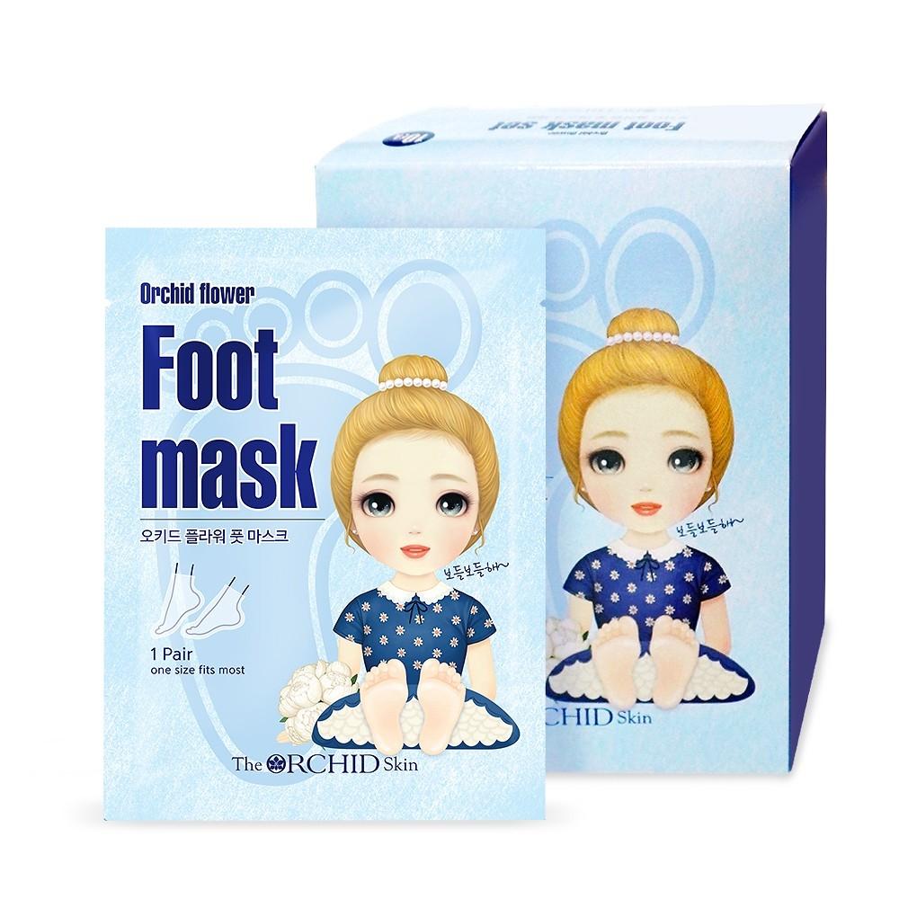 TheOrchid Orchid Skin  10 Orchid Foot Mask