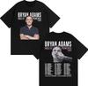 2025 Summer Bryan Adams Roll with The Punches Tour Album T Shirts Unisexs Fashion Hip Hop Oversized Cotton Tshirts Streetwear Y2k