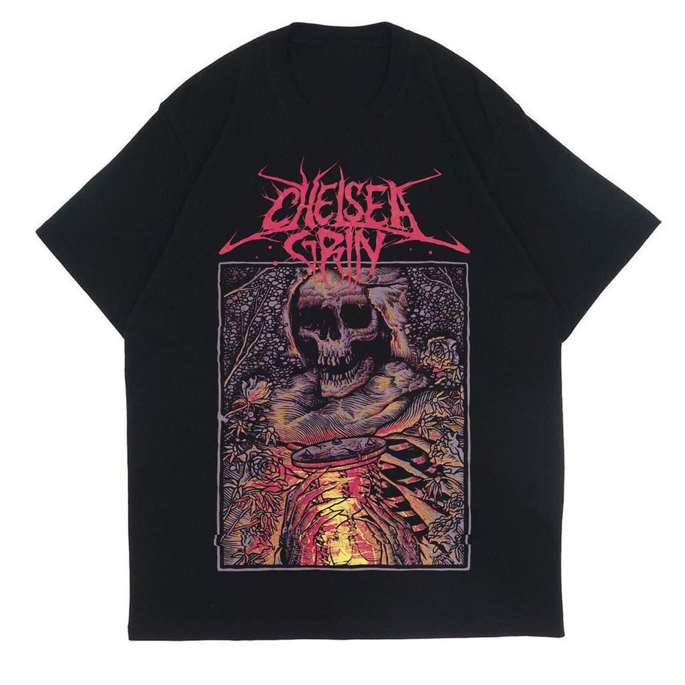 

Футболка Chelsea Grin Черная Хлопковая Футболка Все Размеры S-5XL Рубашка Для Фанатов TA4554 Унисекс Футболка XXXL