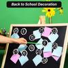 49pcs Magnetic Numbers Stylish Accents, 2.3’’ Round Magnetic Numbers 0-36 with Blank Writable Calendar Accents for Whiteboard Back to Teaching
