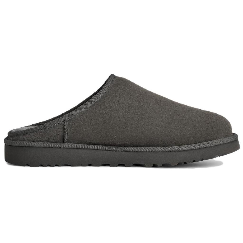 UGG Classic Slip-On Comfortable Simple Retro Anti-Wear Closed-Toe Slippers Unisex slippers Dark-Gray 1129290-MLF