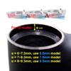 Universal Bike Headsets Aluminum Sealing Bearing Straight Tapered Fork Bearing Headsets Internal Cable Managements